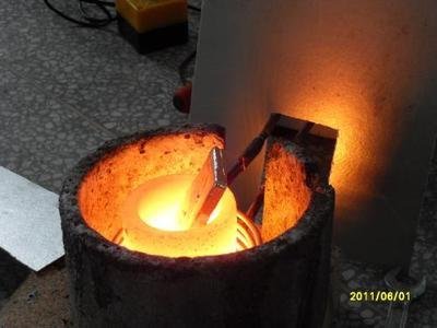 中頻熔煉電爐全過(guò)程